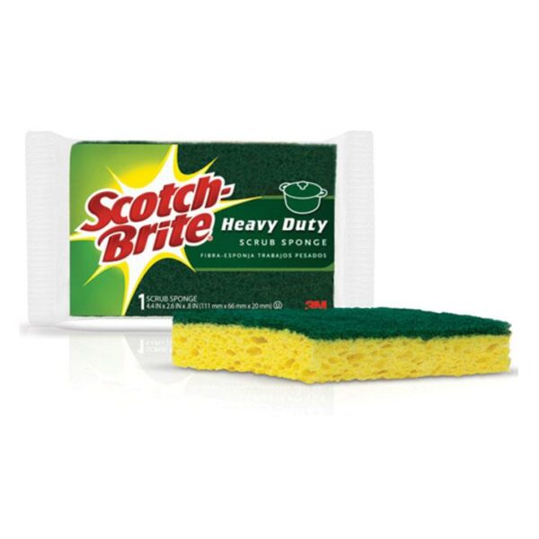 Éponge Grattante Scotch-Brite, Ultra-Résistantes Heavy Duty