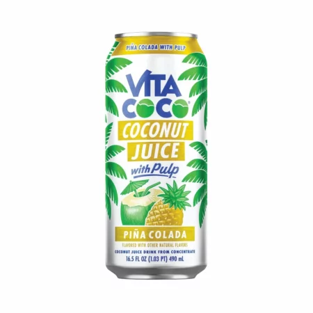 Jus de Coco Vita Coco Pina Colada avec Pulpe, 490ml