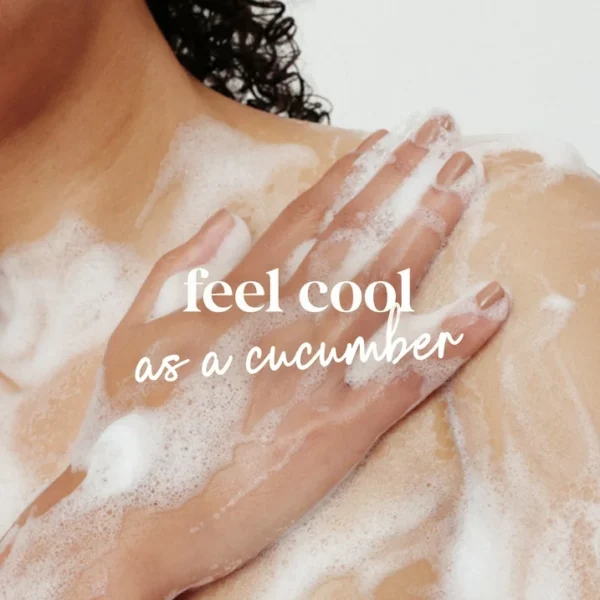Gel Douche Dove Refreshing Gentle Body Wash Pour Femme, Concombre & Thé Vert, 905 ml – Image 3