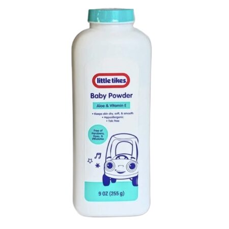 Poudre Bébé Little Tikes, Hypoallergénique à l’Aloe Vera & Vitamine E
