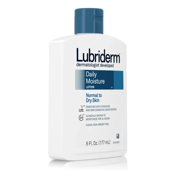Lait de Corps Lubriderm Daily Moisture Sans Parfum, 177 ml – Image 5