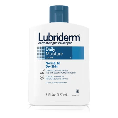 Lait de Corps Lubriderm Daily Moisture Sans Parfum, 177 ml