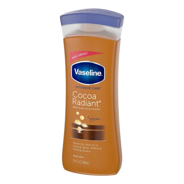 Lait de Corps Vaseline Cocoa Radiant Body Lotion, Au Beurre de Cacao, 295 mL – Image 5