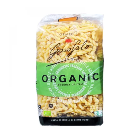 Pâtes Garofalo Bio Gemelli - Pâtes de Semoule de Blé Dur, 500g