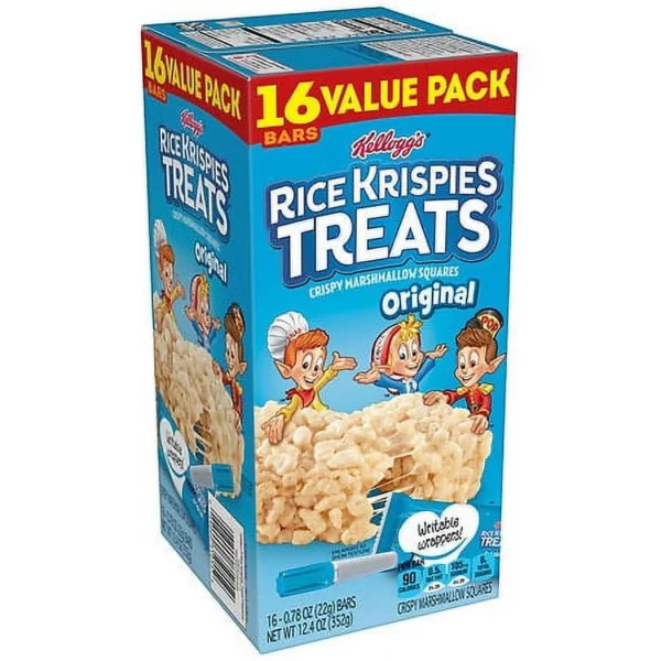 Barre de Céréales au Riz Rice Krispies Treats & Guimauve Originale, 22 g – Image 3