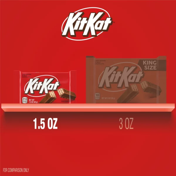 Kit Kat - Barre de Gaufrette Enrobée de Chocolat au Lait, 42 g – Image 5