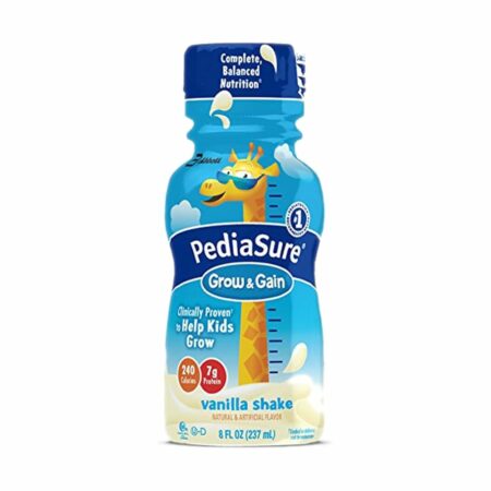 PediaSure Grow & Gain Vanille, Soutien Croissance & Immunité Enfant, 237 mL