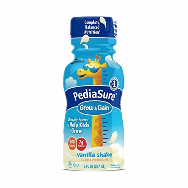 PediaSure Grow & Gain Vanille, Soutien Croissance & Immunité Enfant, 237 mL
