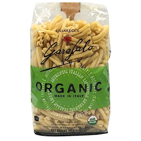 Pâtes Garofalo Bio Casarecce, Pâtes de Semoule de Blé Dur, 500g 