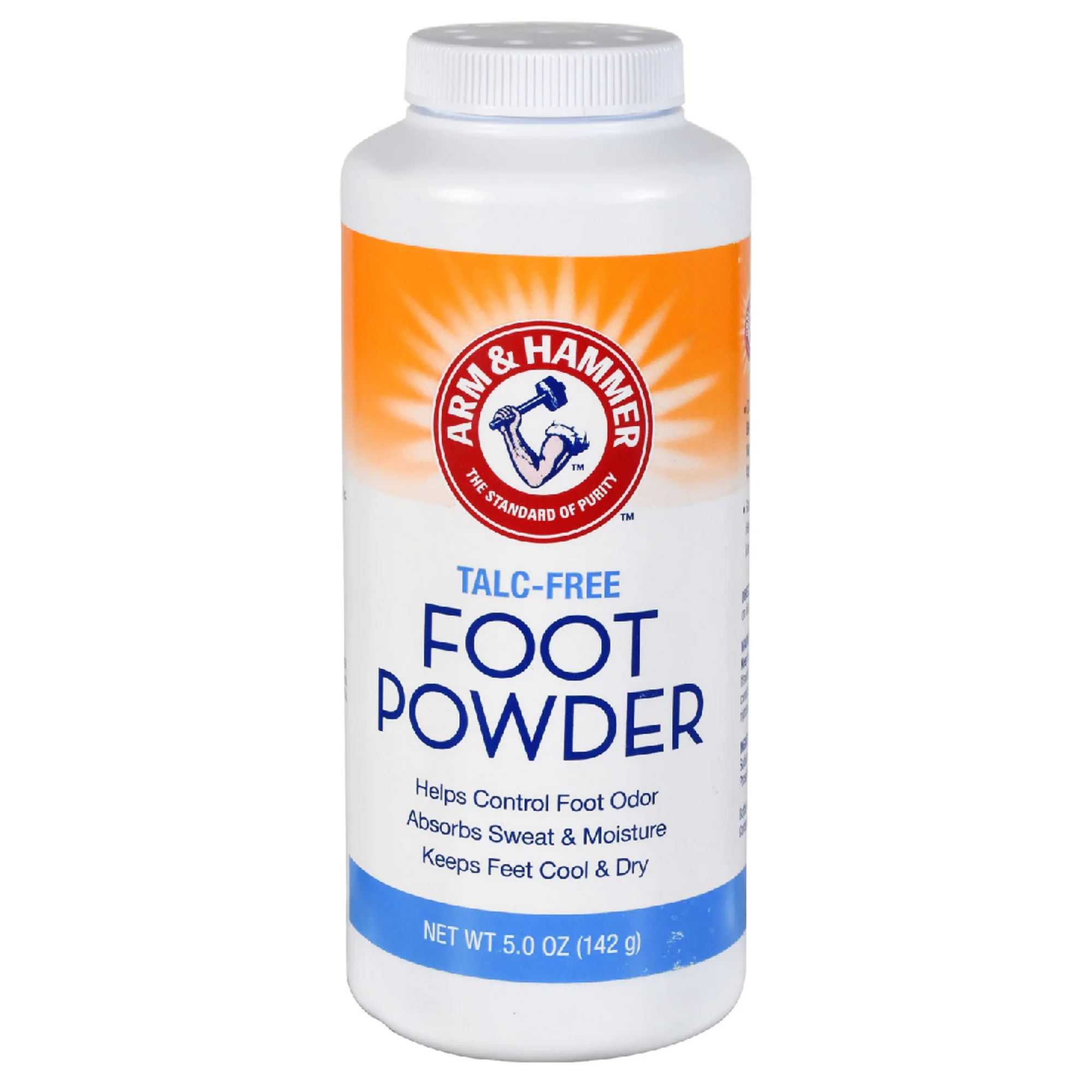 Poudre Pour Pieds Sans Talc Arm & Hammer, Contrôle Odeurs & Humidité, 142g