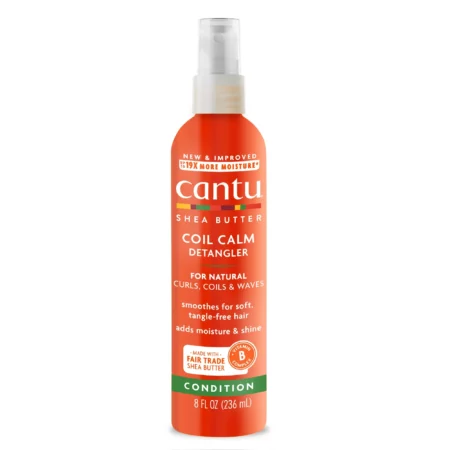 Démêlant Cantu, Cheveux Bouclés, Beurre de Karité Coil Calm, 236 mL