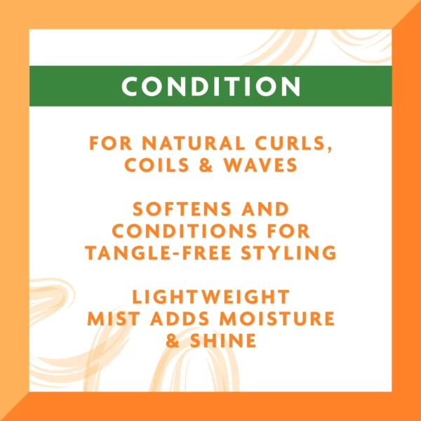 Démêlant Cantu, Cheveux Bouclés, Beurre de Karité Coil Calm, 236 mL – Image 8