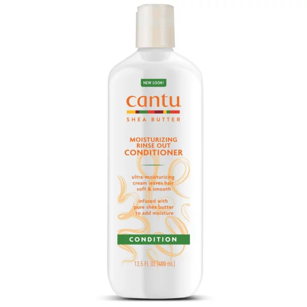 Démêlant Hydratant Cantu au Beurre de Karité, Pour Cheveux Secs, 400 mL