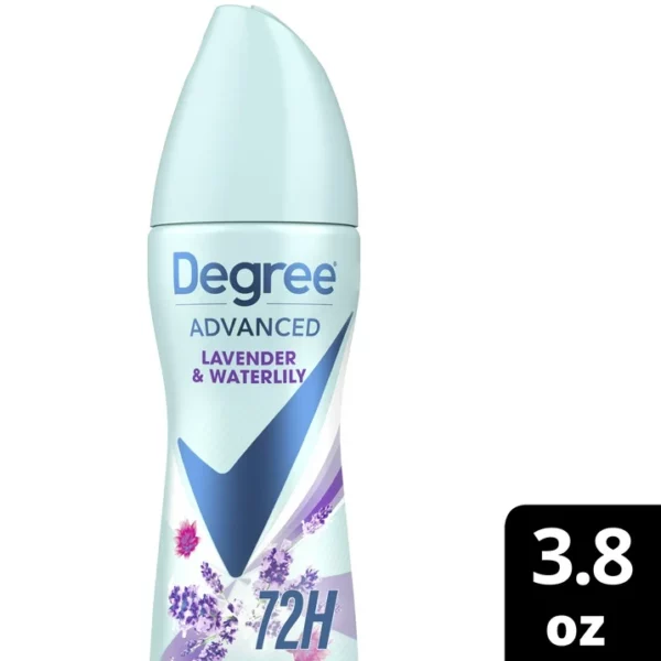 Degree Déodorant Femme Anti-Transpirant  Dry Spray Lavande & Nénuphar, 107g – Image 3