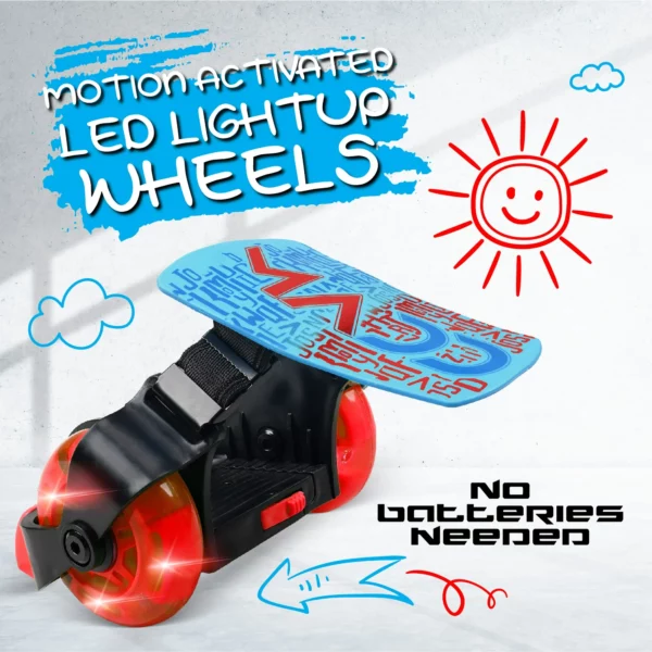 Rollers Chaussures à Roulettes Madd Gear Roues LED, Réglable – Image 4