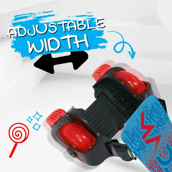 Rollers Chaussures à Roulettes Madd Gear Roues LED, Réglable – Image 5