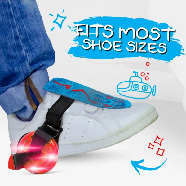 Rollers Chaussures à Roulettes Madd Gear Roues LED, Réglable – Image 7