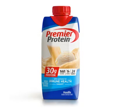 Premier Protein, Shake Protéiné Vanille, 30g de Protéine, 325 mL