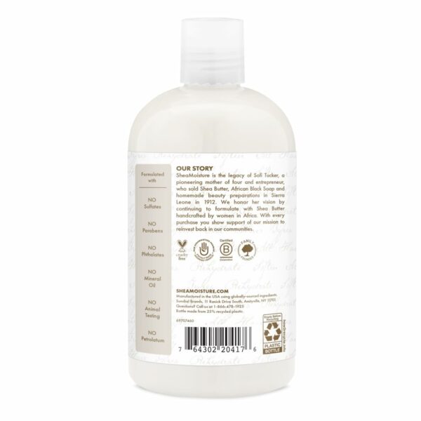 Shampoing SheaMoisture Hydratation Quotidienne, Huile de Coco Sans Sulfate, 384 mL – Image 8