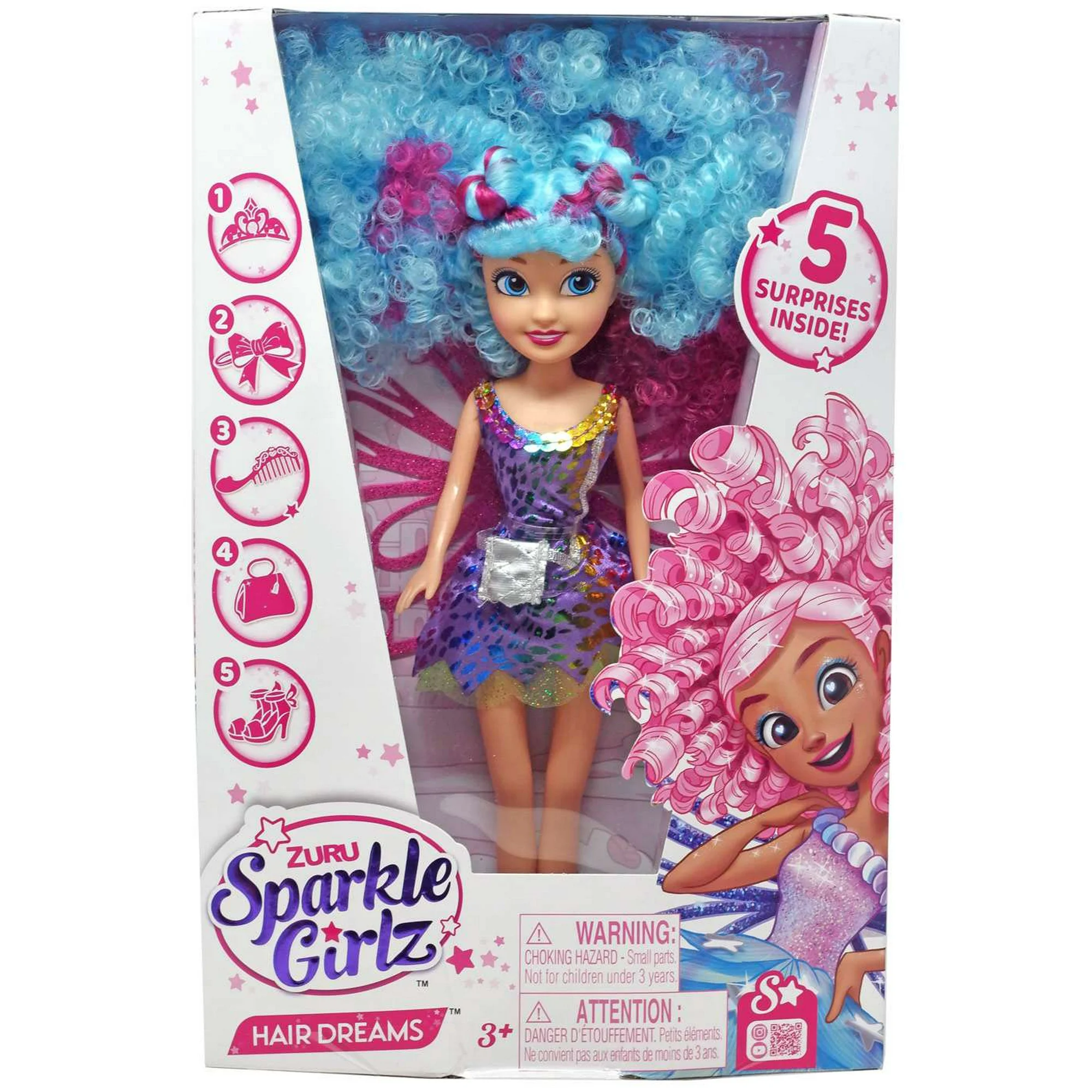 Poupée Disney La Reine des Neiges 2 Anna, Cheveux Roux