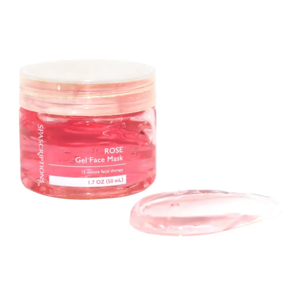 Masques Gel SpaScriptions Gold, Rose & Concombre, Soin Visage (Lot de 3) – Image 4