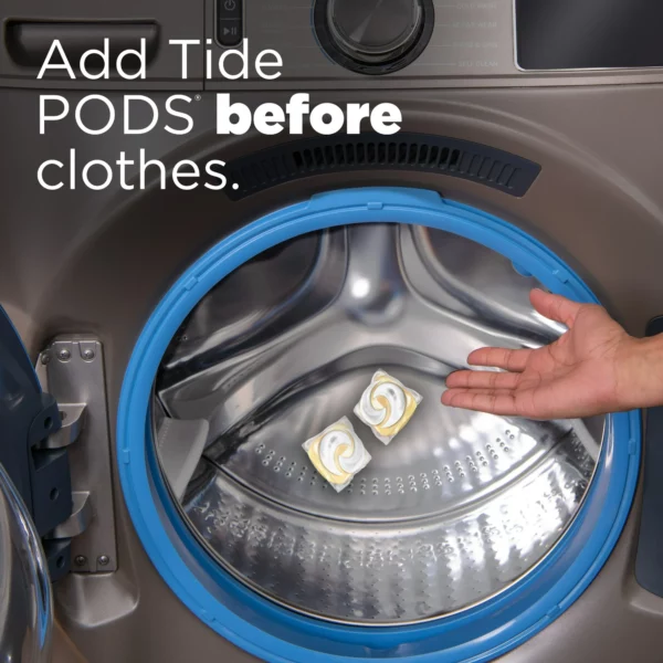 Tide Pods HE Lessive en Capsules Free & Gentle, Hypoallergénique, 152 Unités – Image 7