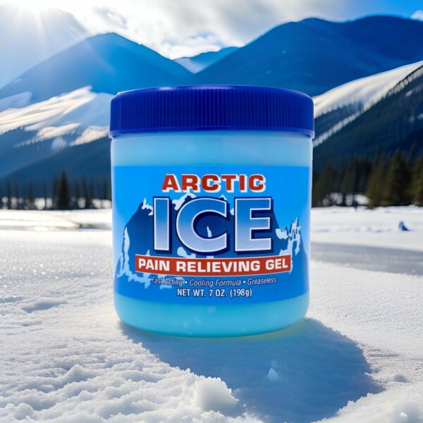 Gel Antidouleur Artic Ice Menthe, Soulagement Muscles & Articulations, 198g – Image 3