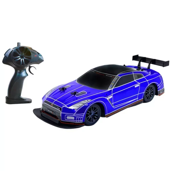 Hyper RC Nissan GTR Télécommandée 1:16, Effets LED & Vapeur – Image 4