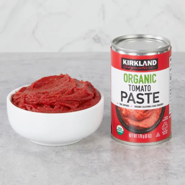 Pâte de Tomate Bio Kirkland Signature, Concentré de Tomate Naturel, 170 g – Image 2