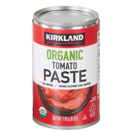 Pâte de Tomate Bio Kirkland Signature, Concentré de Tomate Naturel, 170 g