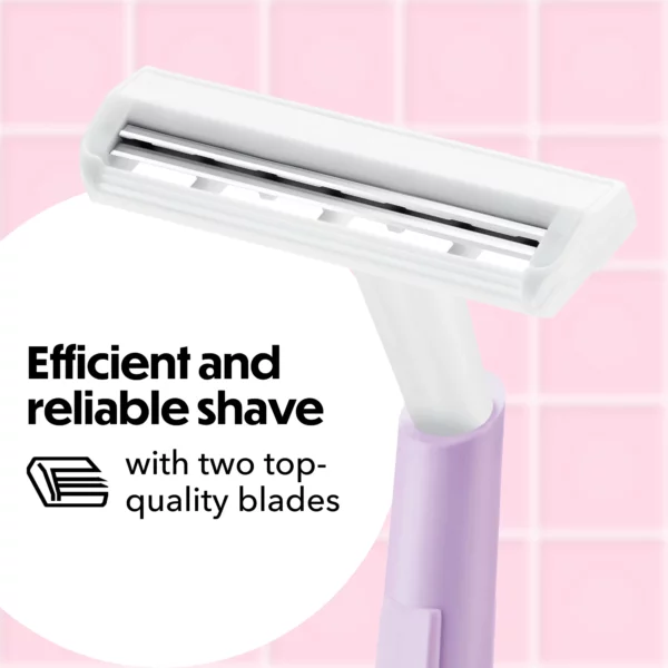 Rasoirs BIC Pour Femme, Silky Touch, Jetables, 2 Lames, 10 Unités – Image 7