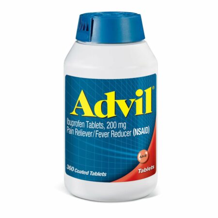 Advil Ibuprofène 200mg, Anti-Douleur & Anti-Fièvre, Grand Format, 360 Comprimés