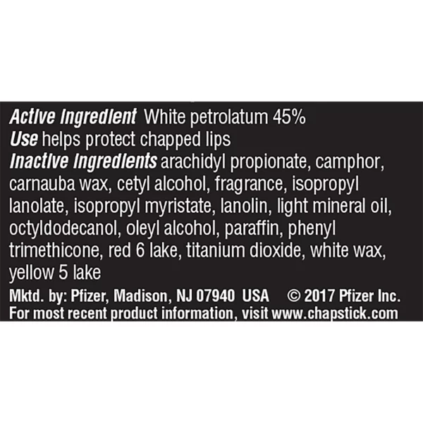 Baume à Lèvres ChapStick Classic Original, Hydratant Quotidien, 4g – Image 4