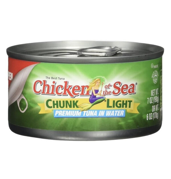Thon Pâle en Morceaux Chicken of the Sea à l'Eau, 198g