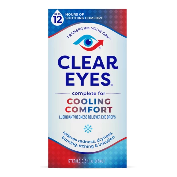 Clear Eyes - Collyre Cooling Comfort, Soulagement Rafraîchissant, 15mL – Image 8