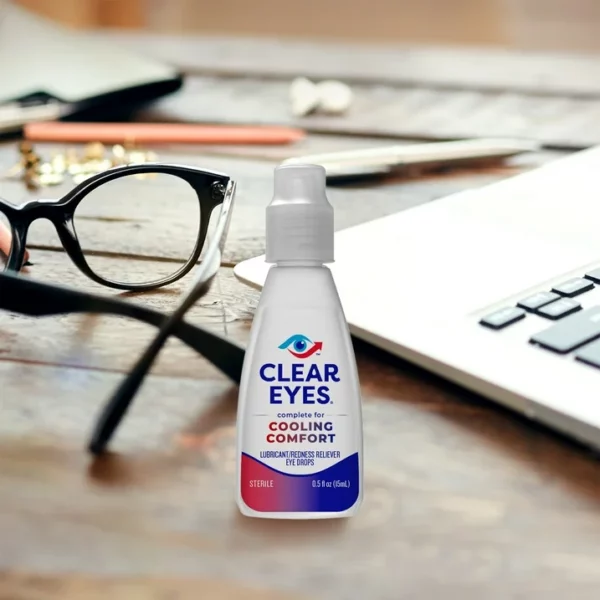 Clear Eyes - Collyre Cooling Comfort, Soulagement Rafraîchissant, 15mL – Image 7