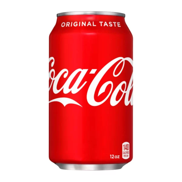 Coca-Cola Classique Soda Canette, Boisson Gazeuse Américaine, 355 mL