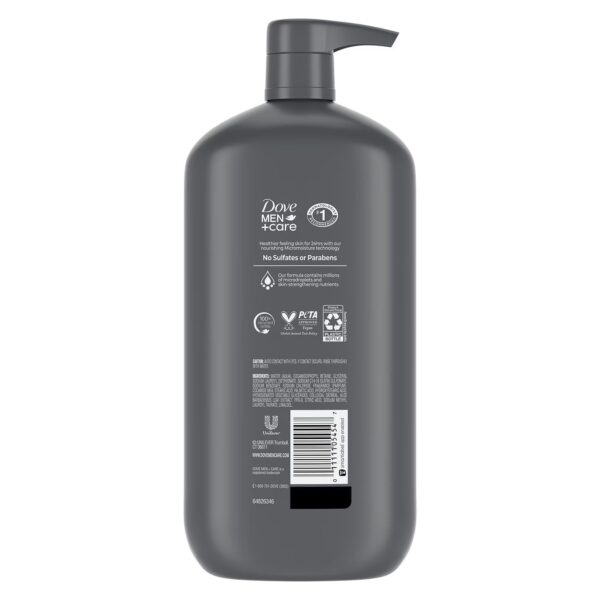 Dove Men+Care - Gel Douche & Nettoyant Visage, Peau Sensible, 887 mL – Image 6