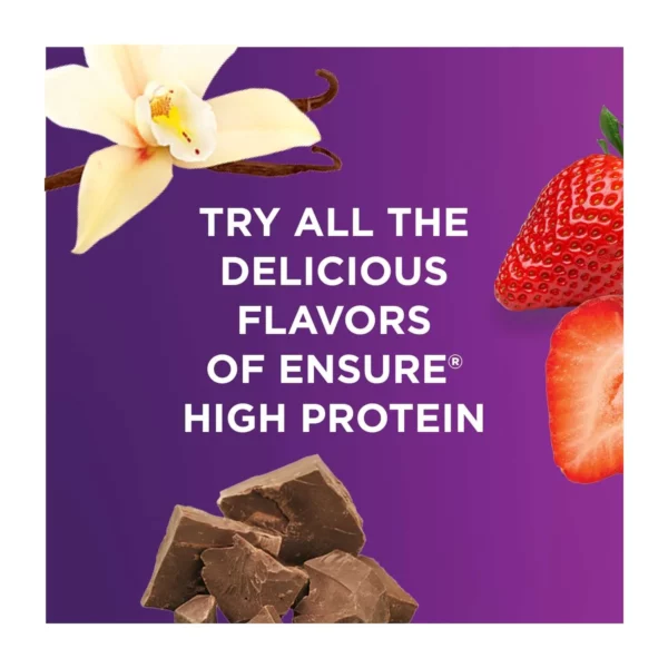 Ensure High Protein, Chocolat au Lait, Boisson Nutritionnelle, 237 mL – Image 4