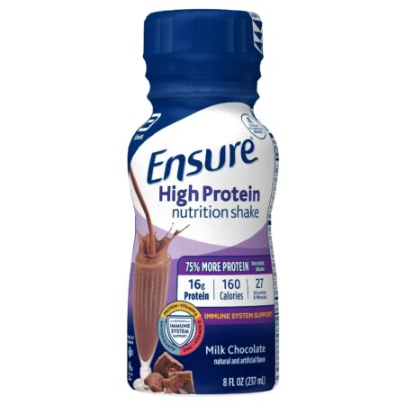 Ensure High Protein, Chocolat au Lait, Boisson Nutritionnelle, 237 mL