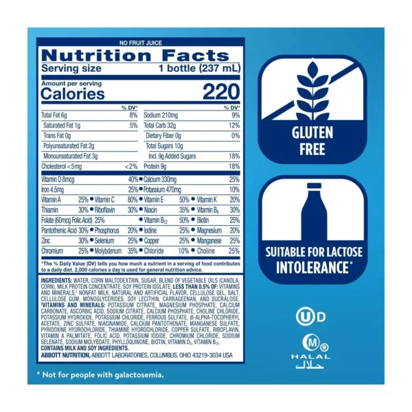 Ensure Original, Fraise, Boisson Nutritionnelle, 237 mL – Image 4