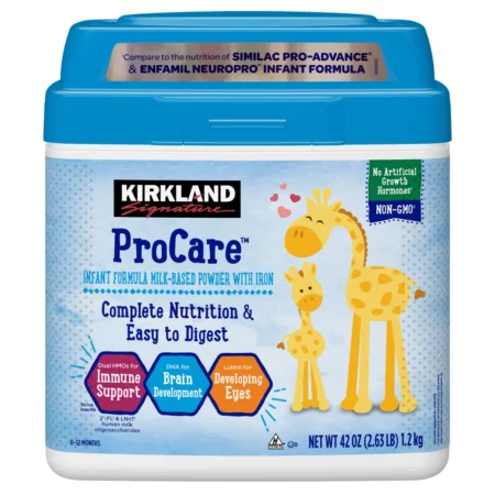 Lait Bébé Kirkland Signature ProCare, Dual HMOs, Sans OGM, 1.2 kg