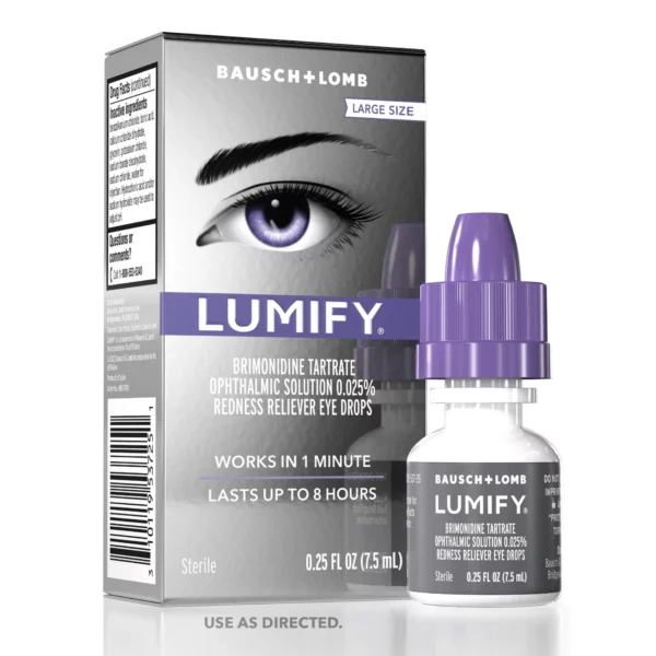 LUMIFY - Anti-Rougeur, Yeux Plus Blancs & Éclatants, 7.5 mL