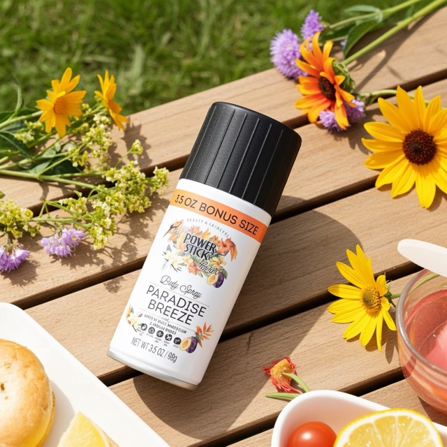 Déodorant Corporel Power Stick "Paradise Breeze" Pour Femme, Fraîcheur Tropicale, Format Bonus 99g – Image 2