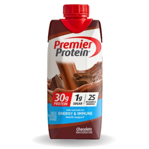 Premier Protein Chocolat, Shake Protéiné, Prêt-à-Boire, 325 mL