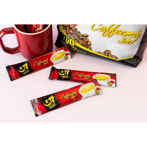 Café Instantané Vietnamien G7 Trung Nguyen 3-en-1, Sac de 20 Sachets – Image 2