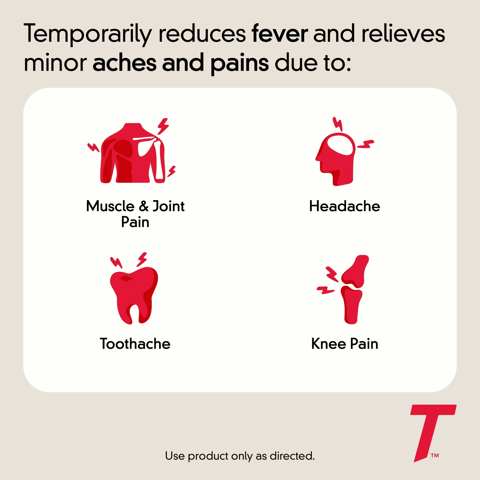 Tylenol Extra Fort 500 mg, Anti-Douleur & Anti-Fièvre (Acétaminophène), 325 Comprimés – Image 6