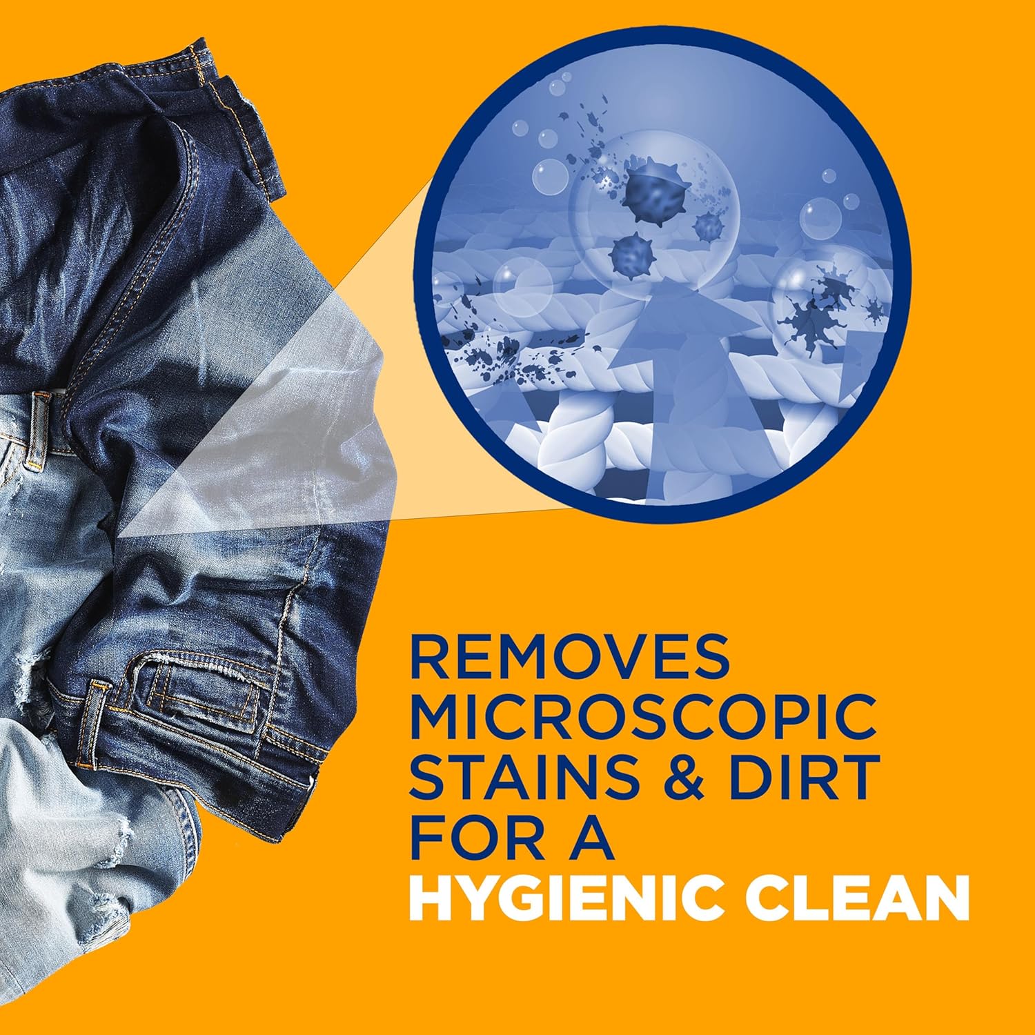 Lessive ARM & HAMMER Plus OxiClean Max, Nettoyage Profond, 5.91 L – Image 4