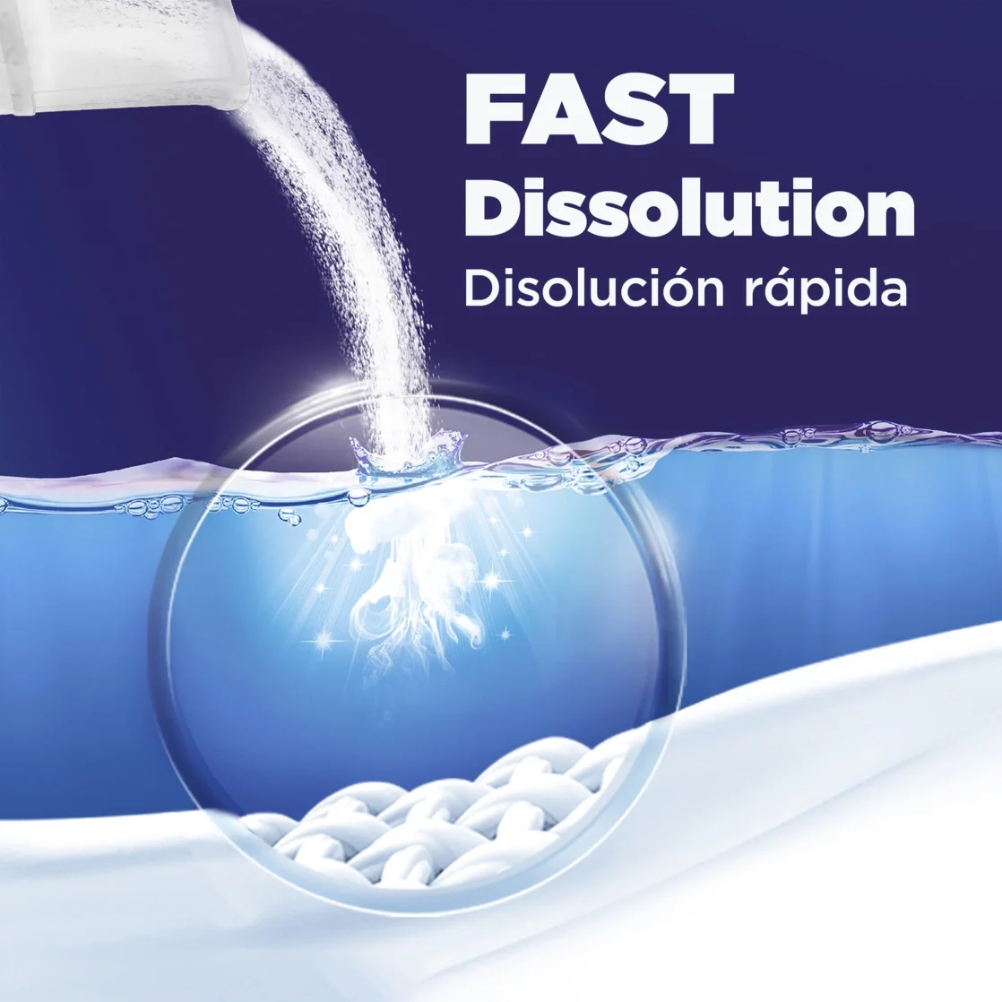 Lessive en Poudre ARIEL Original Scent, 44 Brassées Nettoyage, 2 kg – Image 3