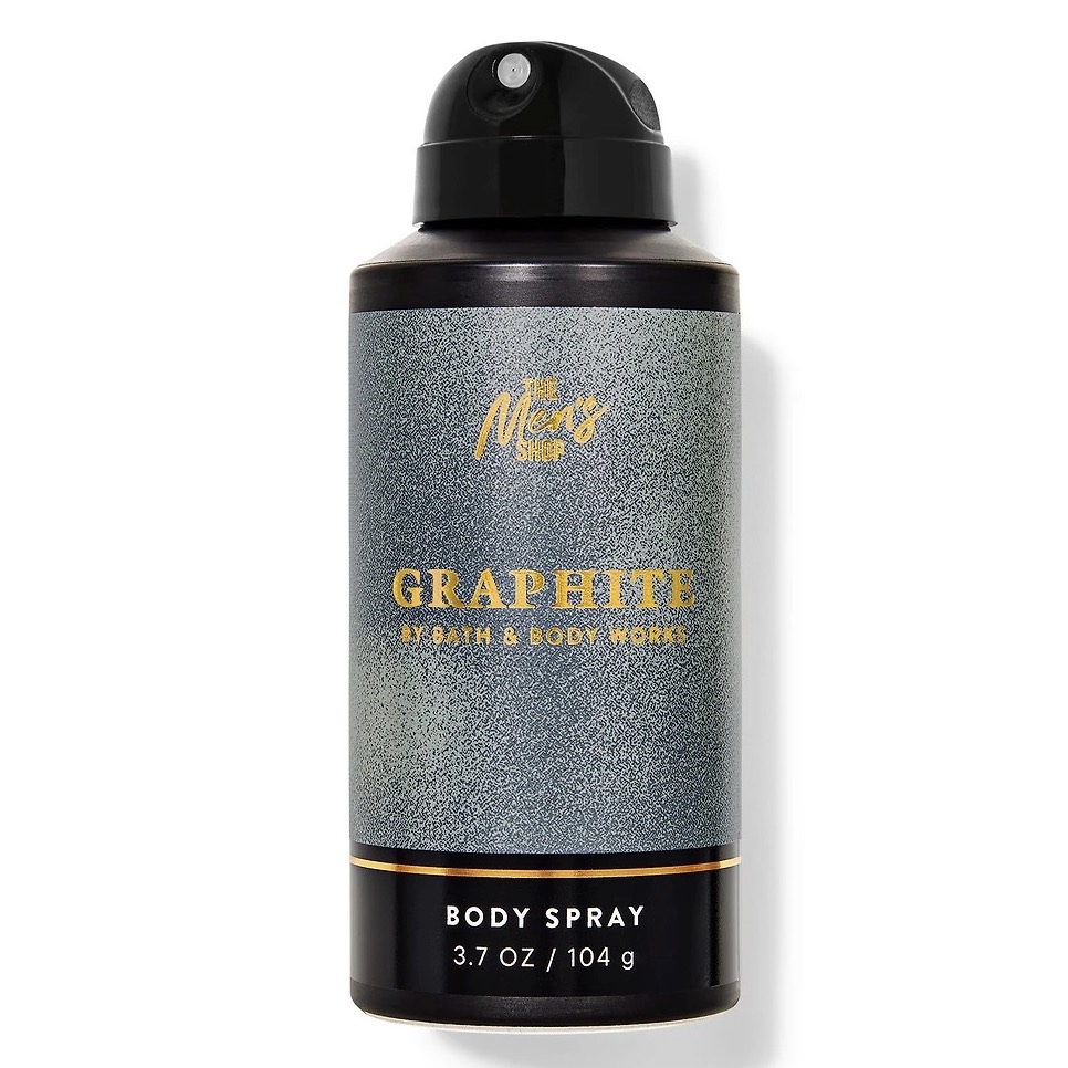 Déodorant Corporel Homme Bath & Body Works GRAPHITE, Parfum Frais & Boisé, 104g